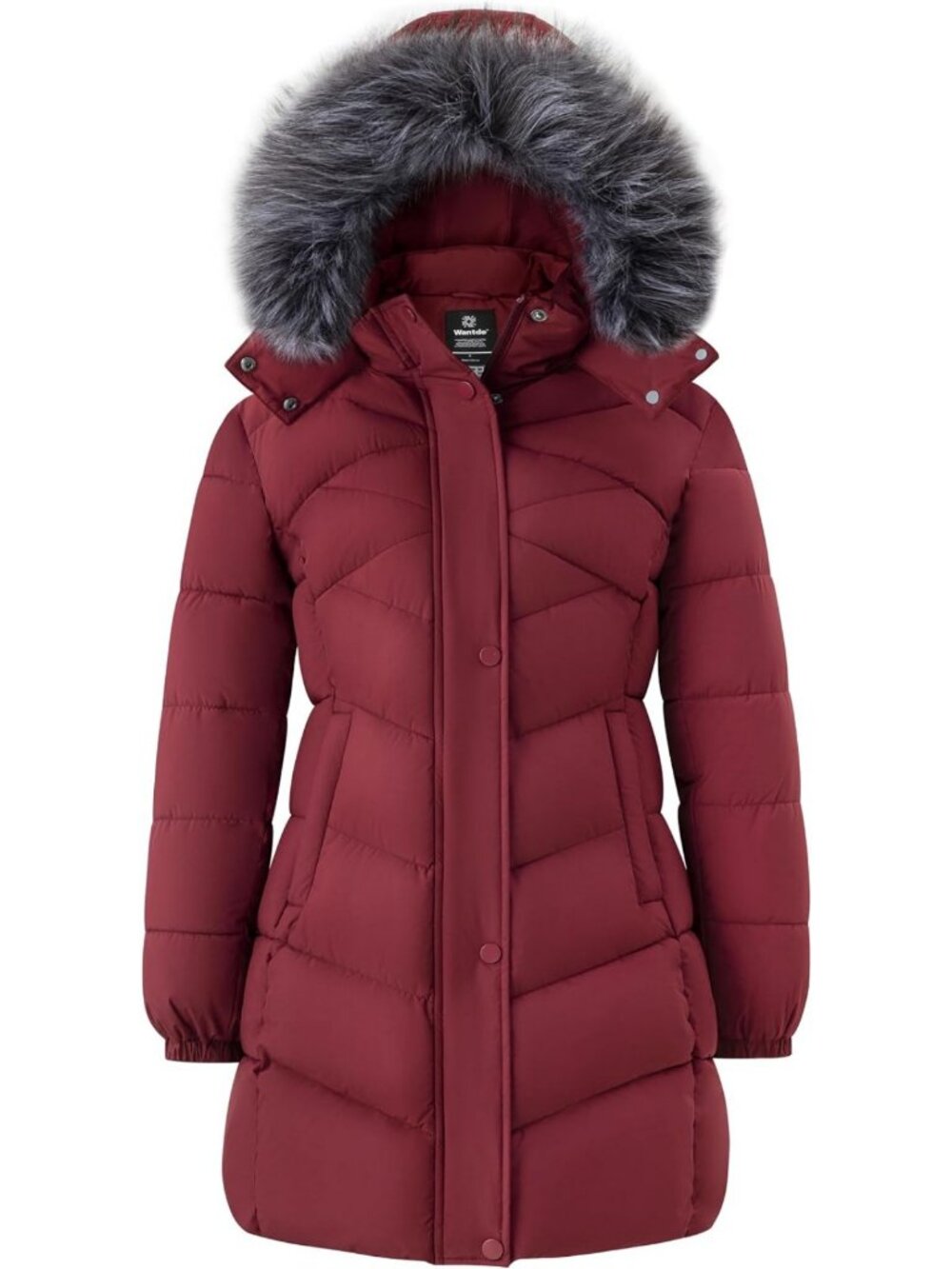 Cozy Women's Long Winter Puffer Coat - Lightweight, Plus Size Available, Warm